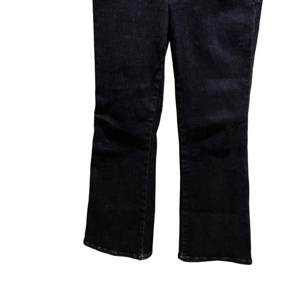 Frame Le Women’s Crop Mini Boot Black Denim Jeans Women Size 1 - Picture 4 of 12